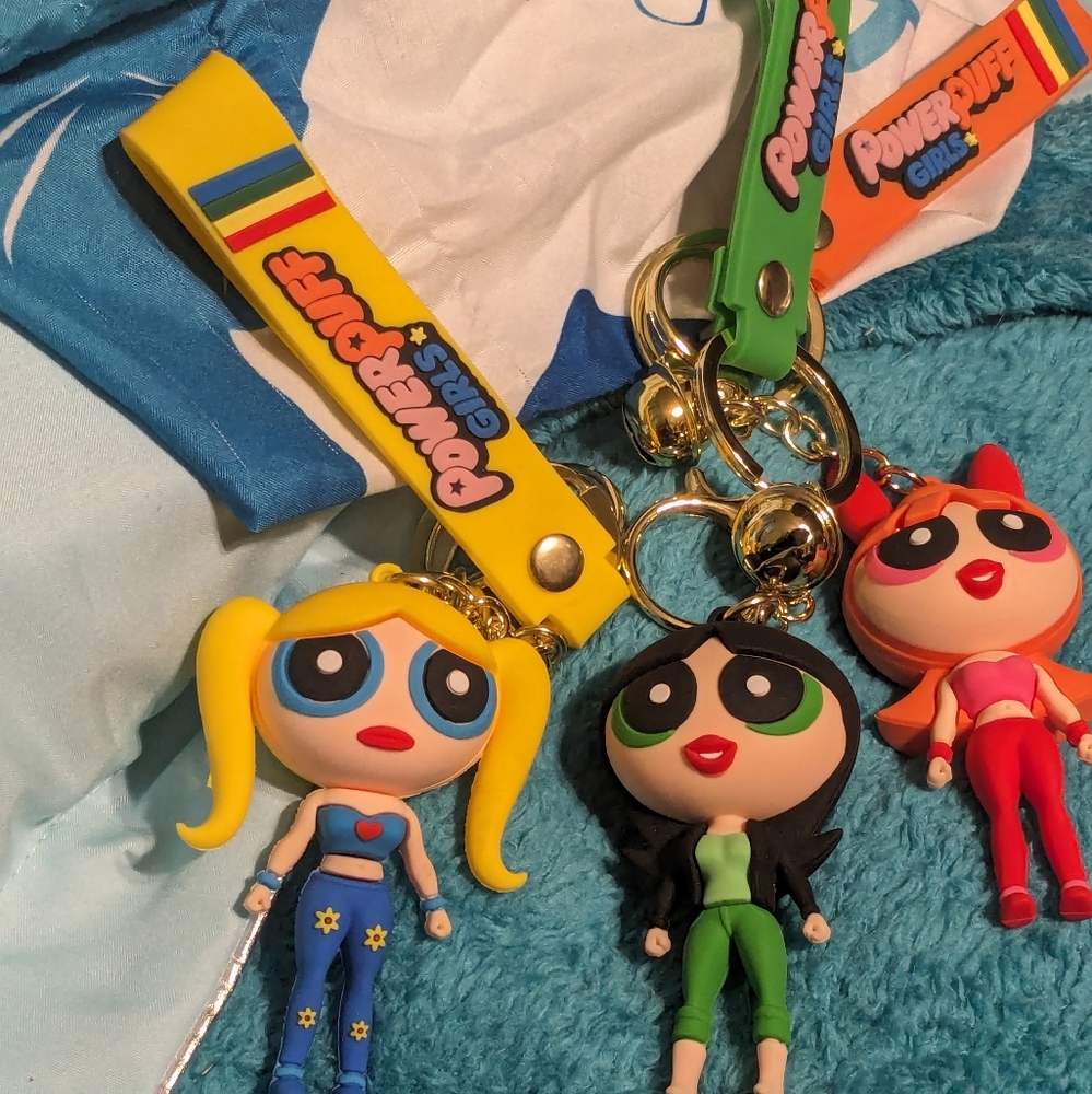 Powerpuff girl keychains  make offer